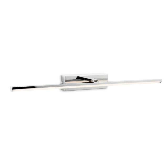 Marina Wall Light - 600mm Chrome with Opal White Polycarbonate Diffuser 18w LED 1384lm 3000K IP44