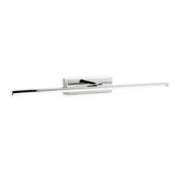 Marina Wall Light - 600mm Chrome with Opal White Polycarbonate Diffuser 18w LED 1384lm 3000K IP44
