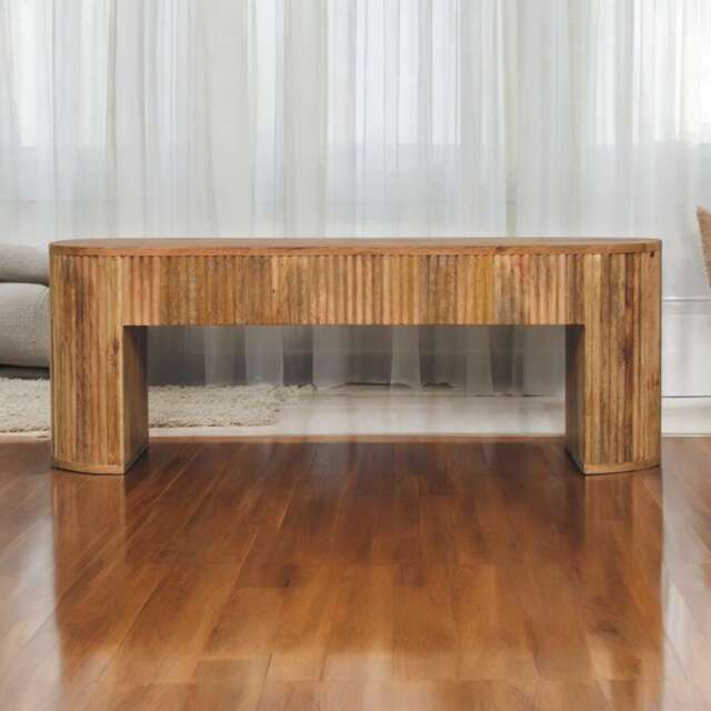 Artisan Furniture Solid Wood Soba Straight Media Unit