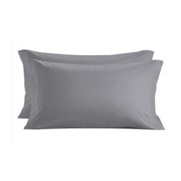 200TC HOUSEWIFE Pillowcases Grey