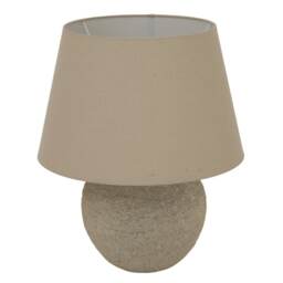 Tuscan Table Lamp - Ceramic - L32 x W32 x H40 cm - Brown