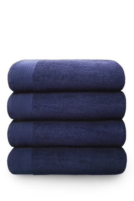 Chatsworth 600gsm Pure Cotton Towels Soft & Absorbent Blue Denim 1