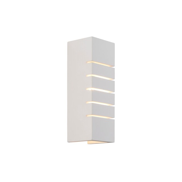 Nordlux Lancio Indoor Wall Light White Plaster Sensor G9 Retro - Plug In or Mains Powered , IP20 White White