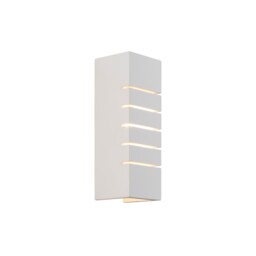 Nordlux Lancio Indoor Wall Light White Plaster Sensor G9 Retro - Plug In or Mains Powered , IP20 White White