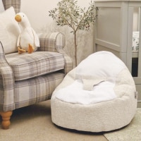 rucomfy Snug Gaga Baby Bean Bag - Soft & Supportive Newborn Seat