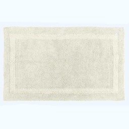 Homescapes Luxury Reversible Extra Large Bath Mat - Natural Cream
