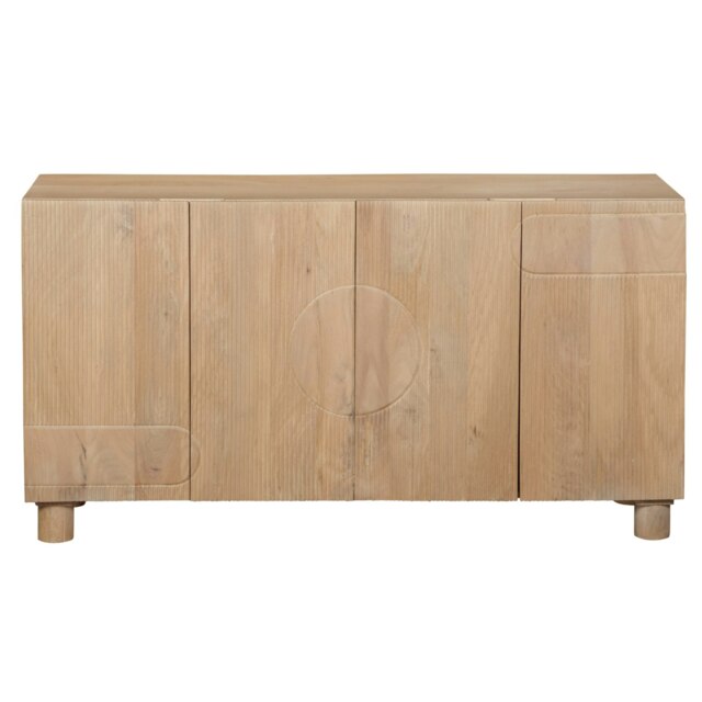 Ajmer Solid Wooden Extra Large Sideboard Brown