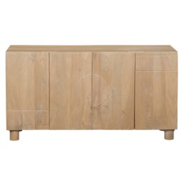 Ajmer Solid Wooden Extra Large Sideboard Brown