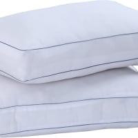 100% Egyptian Cotton Pillow, Side Sleeper, Bounce Back, Hypoallergenic - Pack of 2