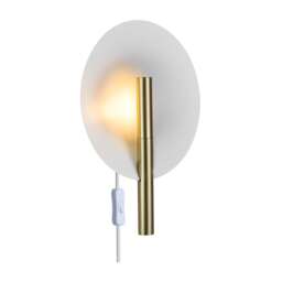 Nordlux Furiko Indoor Wall Light Brass Metal Sensor G9 Retro - Plug In or Mains Powered , IP20