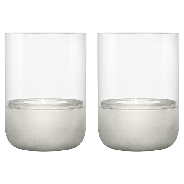 Blomus Set of 2 Calma Tealight Holder Extra Small - Grey