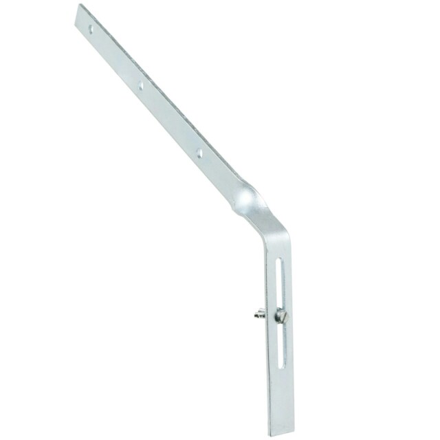 Side Rafter Spares2go gutter side rafter bracket universal galvanised steel fascia ...