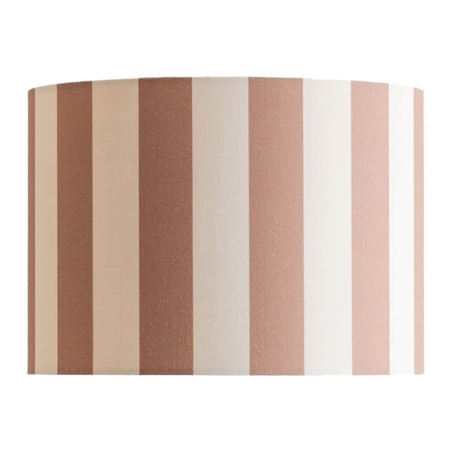 ValueLights Callie Natural and Brown Stripe Large Shade