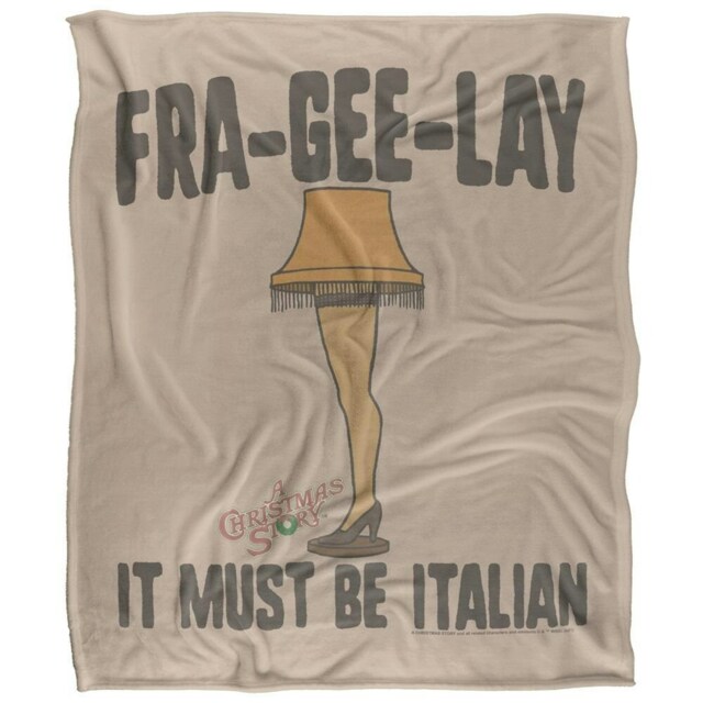 A Christmas Story Must Be Italian Blanket - Multicoloured - One Size