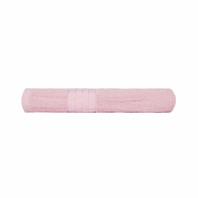 OHS Luxury Soft 100% Cotton 500GSM Bathroom Bath Sheet Towel, 90x150cm - Blush Pink