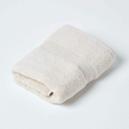 Homescapes Zero Twist Supima Cotton Hand Towel - Beige Cream Hand towel