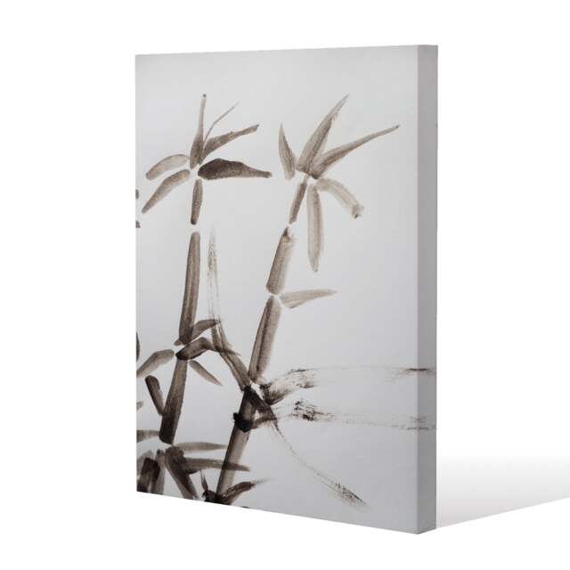 Japanese painting of bamboo (Canvas Print) / 61 x 41 x 4cm Multi