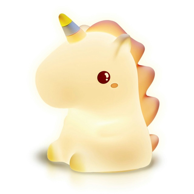 Groov-e GVLT01UN Rechargeable Colour Changing LED Night Light - Rainbow Unicorn