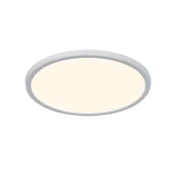 Nordlux Oja Indoor Ceiling Light White Plastic Intergrated LED 25,000hrs - Mains Powered, IP54