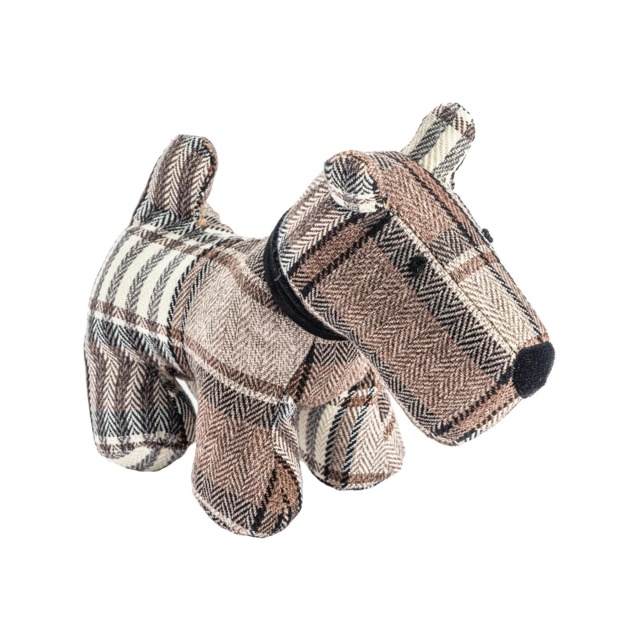 Nicola Spring Bentley the Dog Door Stop - 30 x 24cm - Brown