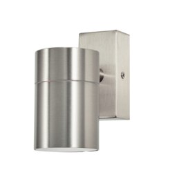 BHS Jared Outdoor Wall Light, Stainless Steel