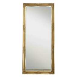 Highbury Rectangle Leaner Mirror Gold H 165cm X L 74cm 1