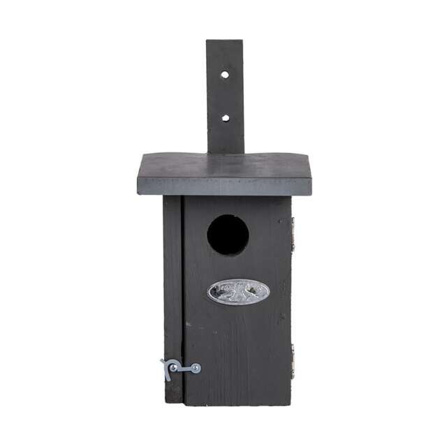 Fallen Fruits Wren Bird House Grey