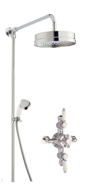 Balterley Traditional Exposed Shower Valve Set - Thermostatic Valve - A3606 - A3089E