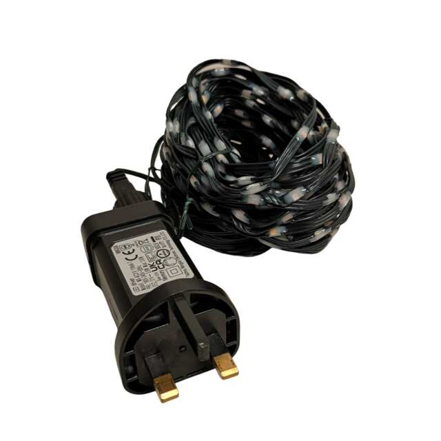17.5m Indoor Outdoor Flexibrights Christmas Lights with 500 White LEDs