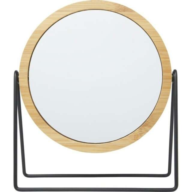 Bullet Hyrra Bamboo Free Standing Mirror - Natural - One Size