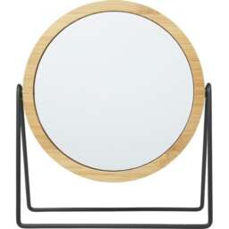 Bullet Hyrra Bamboo Free Standing Mirror - Natural - One Size