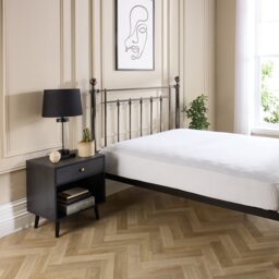 Hotel Pure Luxury 4 Star Fitted Sheet White Double