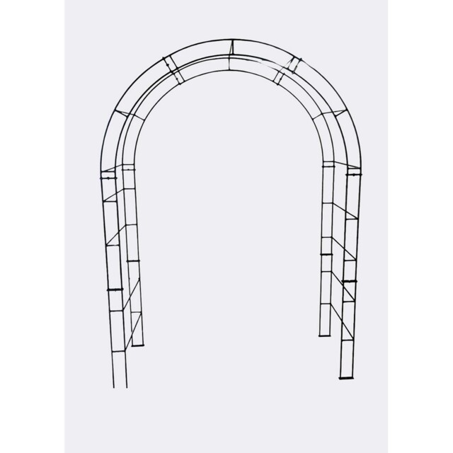 Paris Arch (Including Ground Spikes) - Bare Metal - Ready to Rust - L175 x W53 x H242 cm