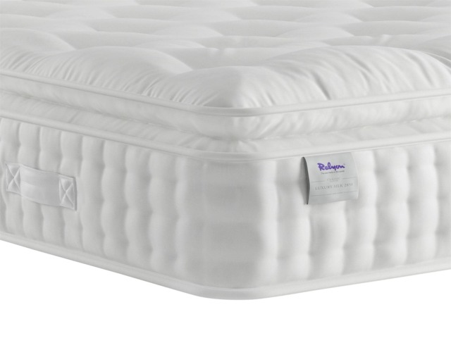 Relyon Luxury Silk 2850 Mattress - Soft - King White King