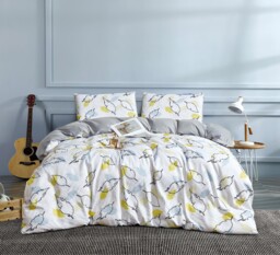 Ezysleep Willow Floral Printed Duvet Set - Duvet Cover And Matching Pillowcases Multi