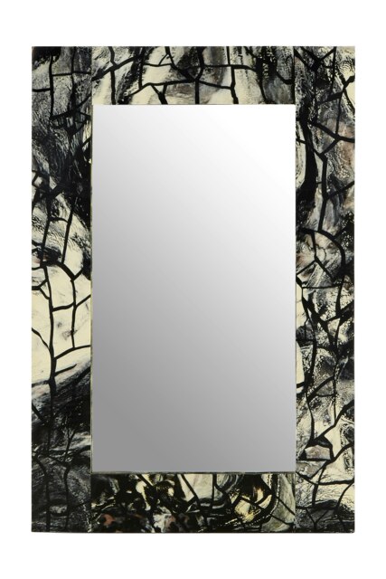 Aliso Wall Mirror Black