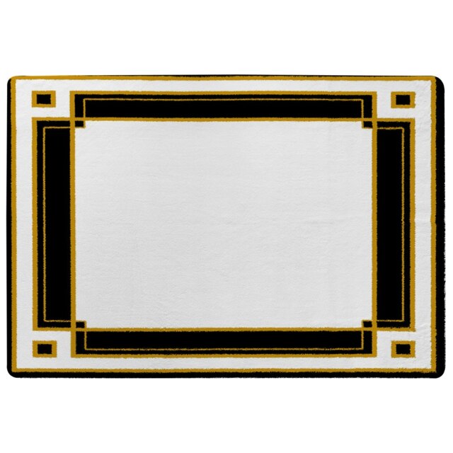 Art Deco Black & Gold (Rug) Multi M