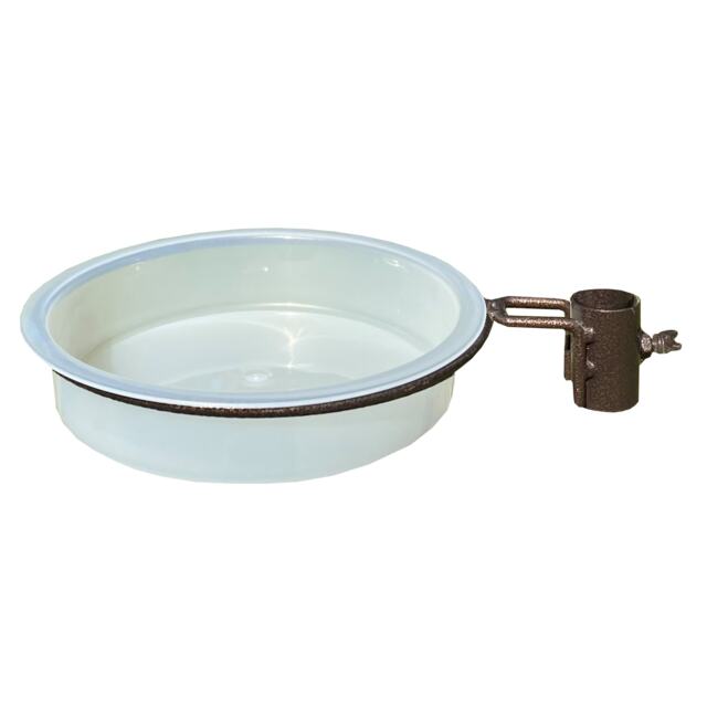 Water Dish & Bird Bath Bracket for Metal Bird Feeding Stations