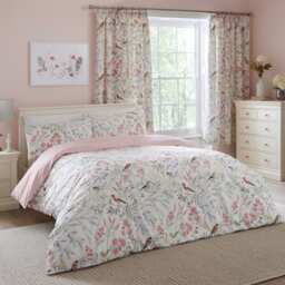 D & D Caraway Duvet Cover Set Pink