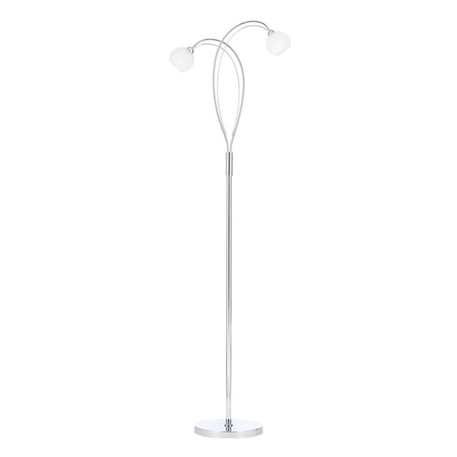 BHS Soni Floor Lamp Silver Chrome 1