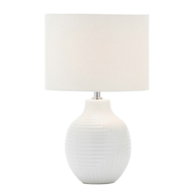 BHS Gus Table Lamp, Cream