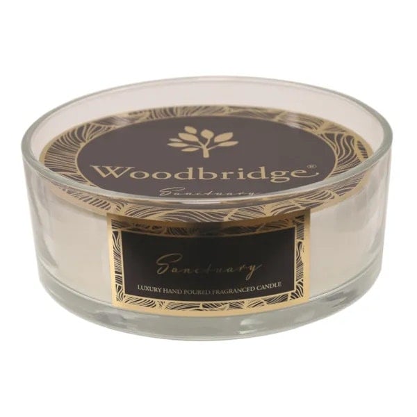 Woodbridge 5 Wick Bowl Candle - Sanctuary Cream One Size 1