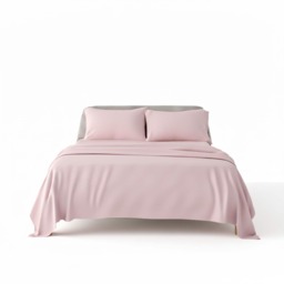 Flannelette Cotton Duvet Cover Set Soft Brushed Warm Bedding Set Pink Double