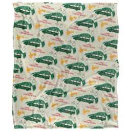 National Lampoon´s Christmas Vacation All-Over Print Blanket - Multicoloured - One Size