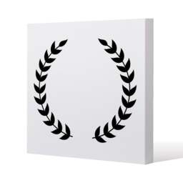 Olive Branches (Canvas Print) / 90 x 90 x 4cm Multi