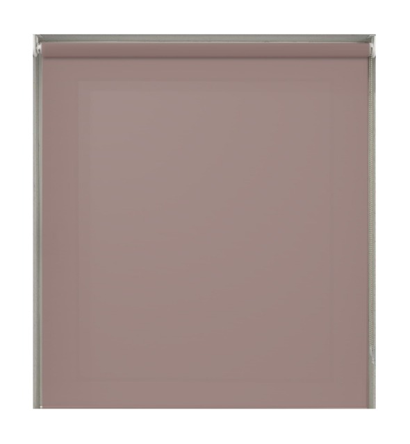 105cm Mocha Plain Straight Edge Daylight Roller Blind Brown Brown