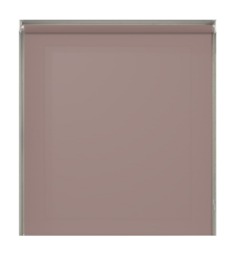 105cm Mocha Plain Straight Edge Daylight Roller Blind Brown Brown