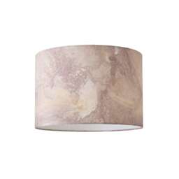 ValueLights Leanne Marble Effect Fabric Pendant Shade