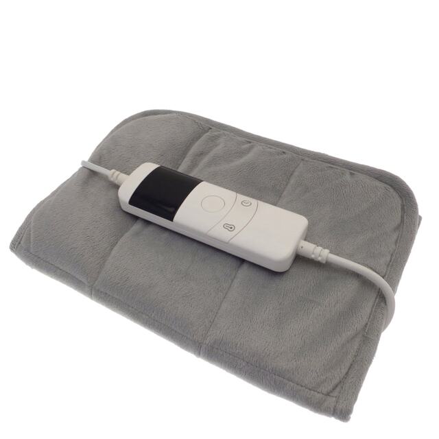 Ribbon Electric Blanket (UK Plug) Grey Grey One Size 1