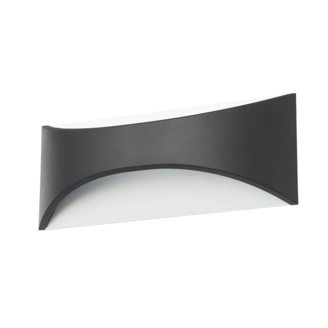 BHS 6W Draco Outdoor Wall Light, Black Black Black 1